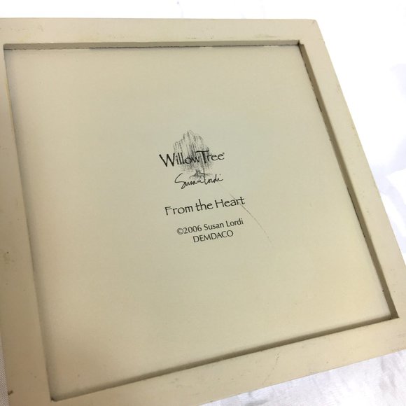 Vtg 2006 Willow Tree From The Heart Hinged Box - Picture 6 of 10